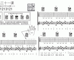 五月天《T1213121》吉他谱(C调)-Guitar Music Score