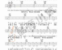 林俊杰《我怀念的》吉他谱(C转D调)-Guitar Music Score