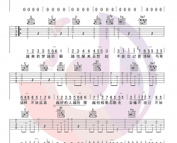 郁可唯《盲目自信》吉他谱(G调)-Guitar Music Score