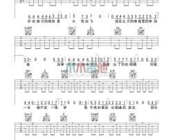 马頔《南山南 初学版 》吉他谱(C调)-Guitar Music Score