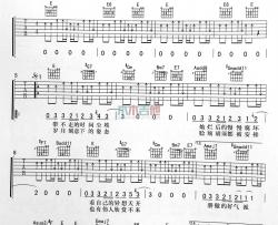 李荣浩《拜拜》吉他谱-Guitar Music Score