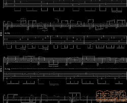 卡农变奏曲（注意是变奏）|吉他谱|图片谱|高清|帕赫贝尔|Pachelbel