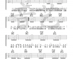 谢春花《妄为》吉他谱-Guitar Music Score