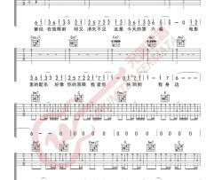 卢广仲《我爱你》吉他谱(C调)-Guitar Music Score