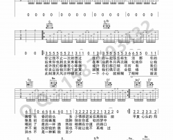 刘明汉《写给你的歌》吉他谱-Guitar Music Score