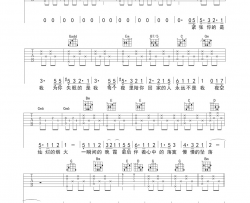 李宇春《爱的太傻》吉他谱-Guitar Music Score