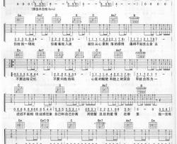 张宇《一言难尽》吉他谱-Guitar Music Score
