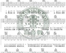 金志文《左眼皮跳跳》吉他谱(C调)-Guitar Music Score