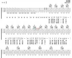 王力宏《龙的传人》吉他谱-Guitar Music Score