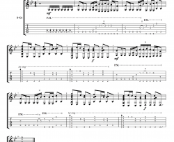 游戏动漫《王者荣耀 指弹 》吉他谱-Guitar Music Score