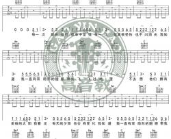 张韶涵《隐形的翅膀》吉他谱(C调)-Guitar Music Score