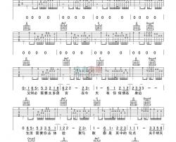 爱乐团《这一刻》吉他谱-Guitar Music Score