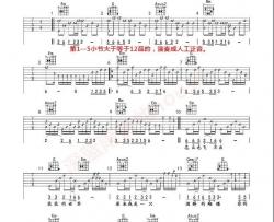 崔伟立《酒醉的蝴蝶》吉他谱(A调)-Guitar Music Score