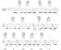 温岚《夏天的风 简单版 》吉他谱(C调)-Guitar Music Score