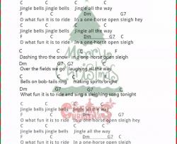 Jingle bells_C调吉他谱_ 圣诞歌曲