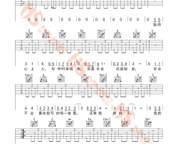 赵政豪《那时正好》吉他谱(C调)-Guitar Music Score