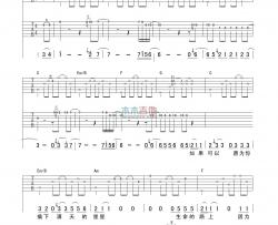 孙悦《猪猪宝贝》吉他谱-Guitar Music Score