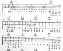 李荣浩《作曲家》吉他谱-Guitar Music Score