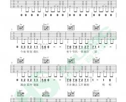 曾惜《讲真的》吉他谱(C调)-Guitar Music Score