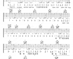 朴树《好好地》吉他谱-Guitar Music Score