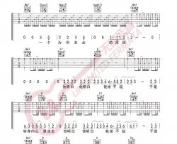 草东没有派对《山海》吉他谱(D调)-Guitar Music Score