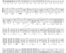 《Seve》吉他谱-C调简单版-六线谱-高清版
