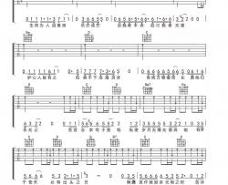 隔壁老樊《世本常态》吉他谱(升G调)-Guitar Music Score