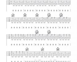 赵雷《不开的唇》吉他谱(D调)-Guitar Music Score
