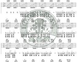 《千里之外》吉他谱-周杰伦-C调简单版弹唱六线谱-高清图片谱
