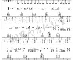 崔子格《卜卦》吉他谱-弹唱六线谱-韩语原版《啦啦啦》