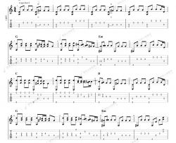 不能说的秘密指弹谱-周杰伦-吉他独奏六线谱-附演示教学