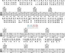 蔡依林《倒带》吉他谱-Guitar Music Score
