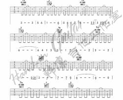 河图《不见长安》吉他谱-Guitar Music Score