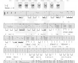 五月天《超人》吉他谱-Guitar Music Score