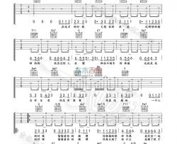 许嵩《幻听》吉他谱-Guitar Music Score