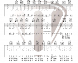 菊花台吉他谱-周杰伦-《菊花台》C调原版六线谱-吉他弹唱教学