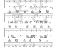 丛铭君《听说》吉他谱(C调)-Guitar Music Score