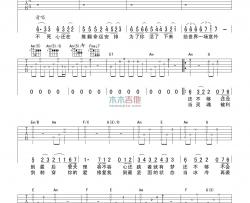 信乐团《不死心还在》吉他谱-Guitar Music Score
