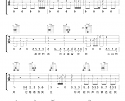 可可托海的牧羊人吉他谱-王琪-G调图片谱-免费原版